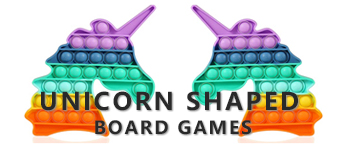UNICORN SHAPED BOARD GAMES 独角兽棋盘游戏